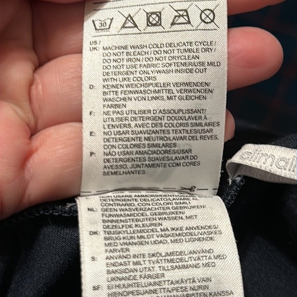 Adidas Studio Pure Climalite Training Pant Dark Gray XT4GD48R07053 Medium - Picture 8 of 9